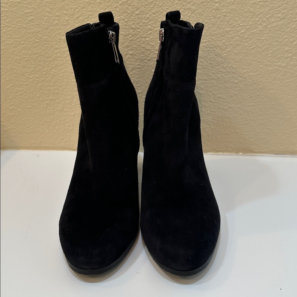 New Sam Edelman Elegant Black Suede Women's Ankle Boots. Size 9. - Picture 3 of 10